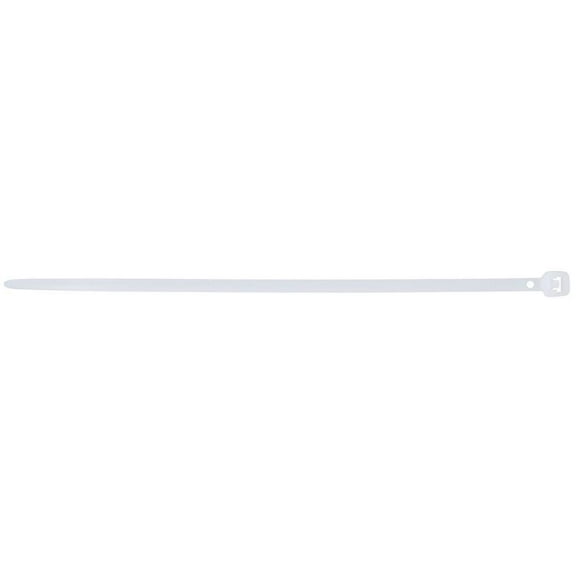 Gardner Bender Nylon Cable Ties 46-104 - 4 In. Natural, Durable - 100 Count, White