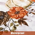 thumbnail image 5 of Fall Tablecloth, Pumpkin Maple Leaf Thanksgiving Table Cloth, Floral Tablecloths, Blue Orange Buffalo Plaid Waterproof Table Cover for Autumn Harvest Party Picnic Dinner, 60 in x 84 in, Rectangle, 5 of 6