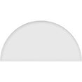 thumbnail image 3 of Ekena Millwork 80"W x 40"H x 2"P Half Round Smooth Architectural Grade PVC Pediment, 3 of 7