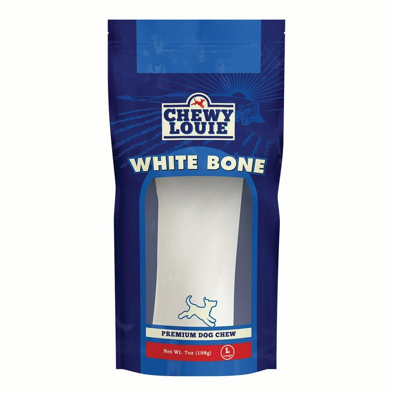 White Chew Vuiton Dog Bone Toy – Zany Zak®