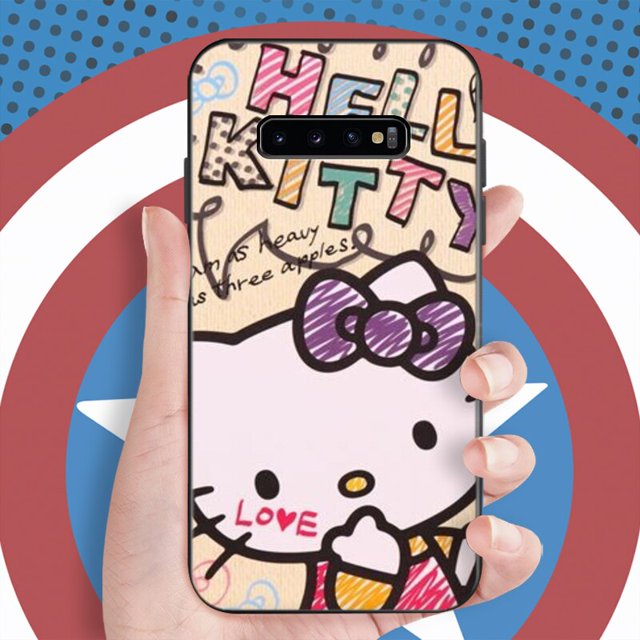 Kuromi-funda de silicona suave con dibujo de Hello Kitty para Samsung Galaxy S10, 5G, S10E, S10 Lite, S10, S9, S8 Plus zhangmengya LED