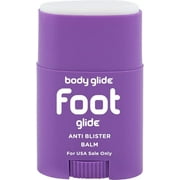 Body Glide Foot Glide Anti Blister Balm, 0.8oz: Hypoallergenic blister prevention for heels, shoes, cleats, boots, socks, and sandals. Use on toes, heel, ankle, arch, sole and ball of foot