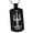 Black, variant on Stainless Steel Poseidon Greek God of Sea Engraved Dog Tag Pendant Necklace