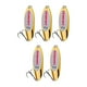 thumbnail image 4 of 5 cucharas de pesca, señuelos de pesca para lances a gran distancia con anzuelos para jigging Oro 21g, 4 of 9