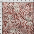thumbnail image 4 of oneOone Cotton Cambric Orange Fabric Animal Skin Sewing Fabric By The Yard Printed Diy Clothing Sewing Supplies 42 Inch Wide-QS, 4 of 6