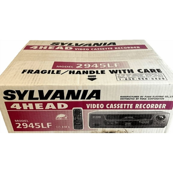 Sylvania 2945LF Mono 4-Head VCR
