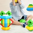 thumbnail image 3 of Bewildely ABS seguro y duradero desarrollo intelectual cerebro juguete conjunto para niños y niñas juguetes para niños Juguetes de construcción 30 piezas, 3 of 6