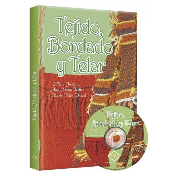 Libro Tejido Bordado Y Telar