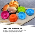 thumbnail image 2 of Mobutofu 16Pcs Assorted Color Silicone Cake Mold Non Stick Baking Pan for Home and Restaurant, 2 of 8