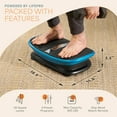 thumbnail image 6 of LifePro Vibra Voice Vibration Plate Exercise Machine with Voice Control & Heated Platform Home Workout Vibration Plate Machine for Muscle Toning & Recovery Support | 260 lb Capacity - Black, 6 of 11