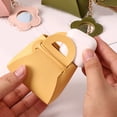 thumbnail image 2 of Hearth & Gear Mini Bag Keychain Backpack Keychains Cute Leather Handbag Keychain With Flower Accessories For Wallets And, 2 of 4