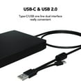 thumbnail image 6 of CIYISON Portable Double USB and USB C External 3.5" Floppy Disk Drive, 6 of 8