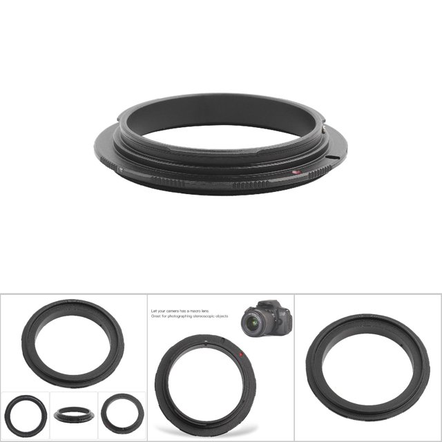 Anillo Adaptador de Macro de Aleación de Aluminio Montaje para la Cámara DSLR Micro