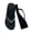 Black, variant on Women's Rhinestone Wedge Flip Flops, Platform Sandals with Arch Support for Summer Beach