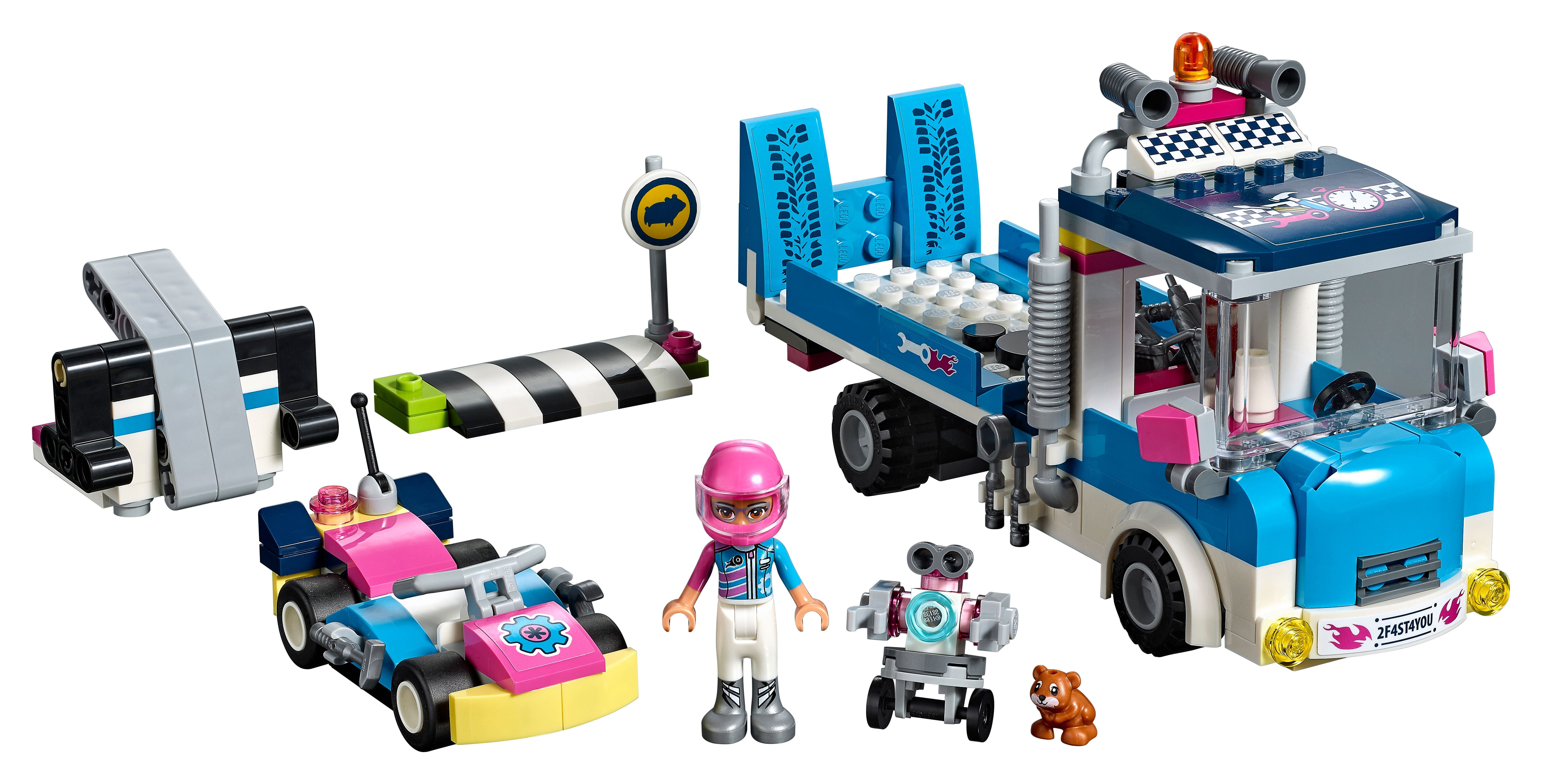 lego friends service care truck