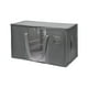 thumbnail image 2 of Bolsa organizadora de mudanzas de tejido de polietileno verde de gran capacidad | Asas de mano gruesas | Almacenamiento plegable, lavable y reutilizable | Doble protección contra mareas para mantener, 2 of 5