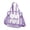 Purple, variant on bravefron Clear Crossbody Bag Transparent Shoulder Bag Lightweight Concert Sports Event Stadium Approved Travel Crossbody Bag
