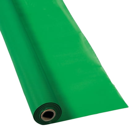 Green Tablecloth Roll (40 X 100 ) - Party Supplies - 1 Piece