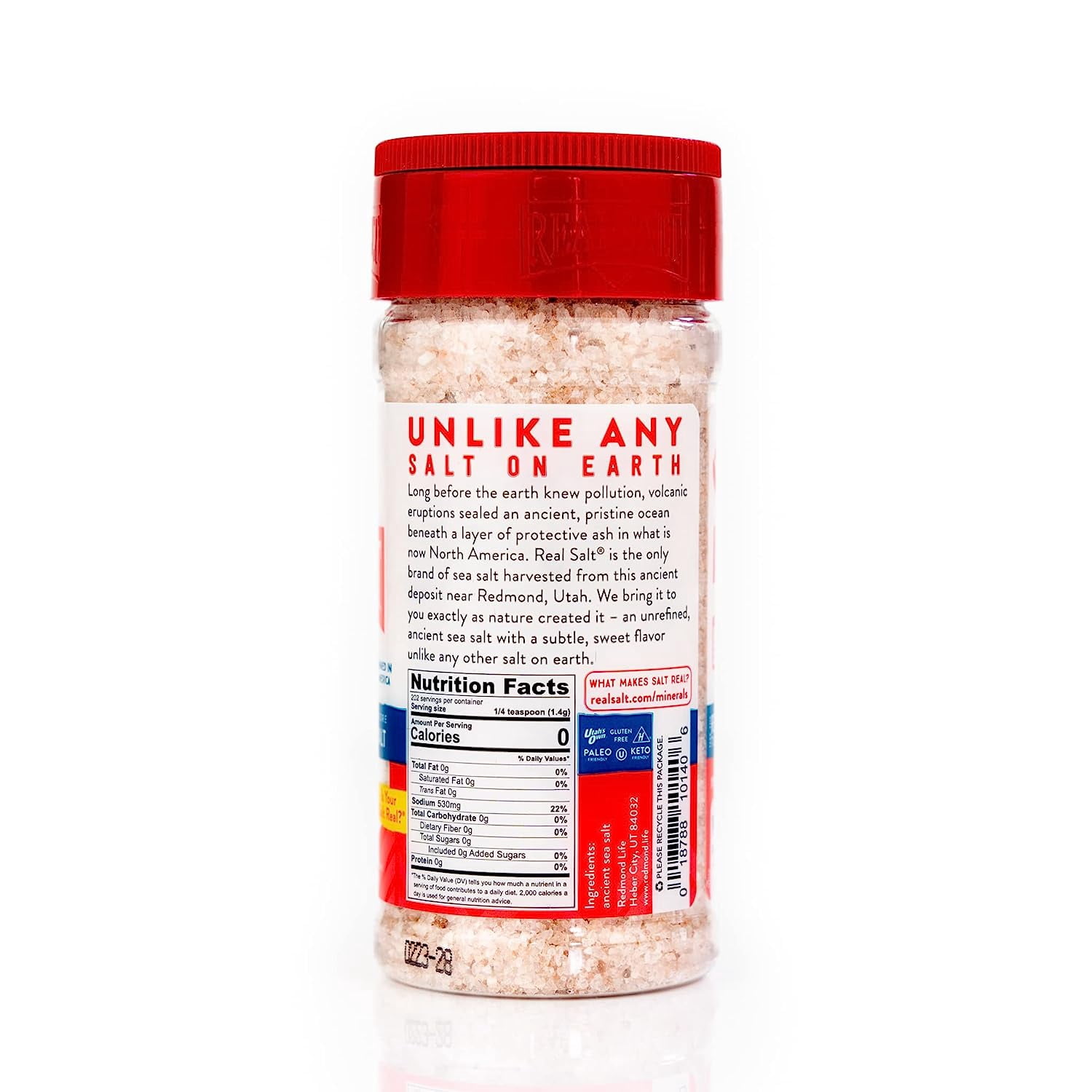 Redmond Trading Company, Real Salt Ancient Kosher Sea Salt, 10 oz Pack of 3