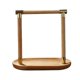 thumbnail image 2 of Bandeja de madera para servir, bandeja de mesa, soporte versátil, bandeja decorativa para organizar regalos, bandeja de madera para postres, aperitivo 18cm x 10cm x 17cm, 2 of 7