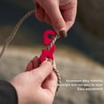 thumbnail image 4 of Wind Rope Buckle, Light Weight Rope Tensioner 10PCS  for Camping Red, 4 of 7