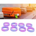 thumbnail image 4 of Veeki Luggage Suitcase Wheels Cover Carry On Silicone Mute Noise Reduction Luggage Foot Shock Shelter Shelter Shelter Foot Shoes (Type 1)-0518, 4 of 4