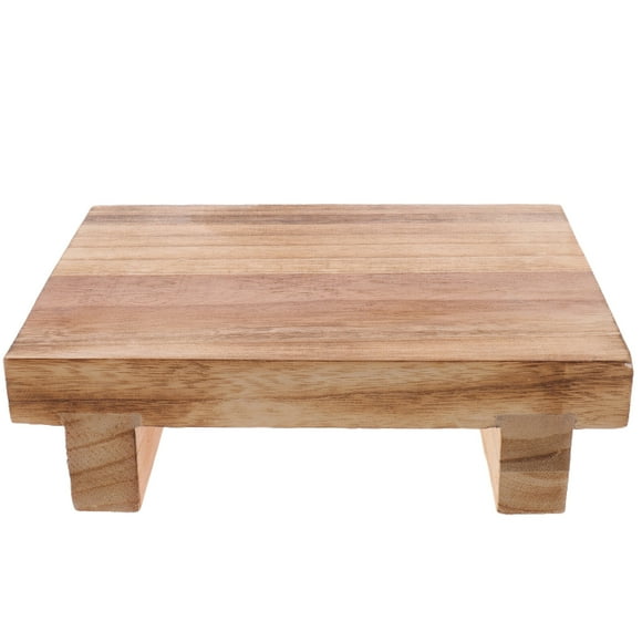 SHISUYAN Small Wood Footstool Bathroom Footrest Couch Footrest for Living Room Entryway Office