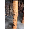 thumbnail image 3 of Wooden Bowl 8" Teak Root - Rustic Table-ware | #HWA99, 3 of 3