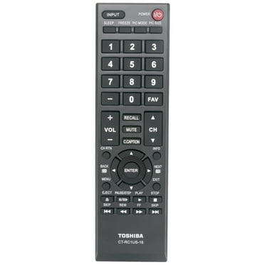 New CT-RC1US-16 Replace Remote Control fit for Toshiba CT-90325 TV 40L310U 32L110U 49L310U 55L310U 43L310U 40L310U 28L110U 65L350U