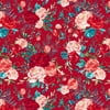The Pioneer Woman 21" x 18" Cotton Wishful Winter Precut Sewing & Craft Fabric, Red