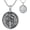 Iron Cross, variant on 925 Sterling Silver Necklace Thors Hammer Star of David Wolf Fox Dragon Dragonfly Protection Necklace Amulet Jewelry for Men Fathers Day Gifts