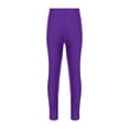 thumbnail image 2 of MSemis Kids Boys/Girls High Waist Swim Leggings Workout Swimwear Swim Tights Swimsuit Purple 6, 2 of 7