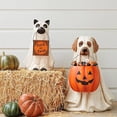 thumbnail image 3 of Ghost Dog Candy Bowl Rack,  Material, Fun Decoration, Endless Fun, Great for  Trick or Treat, 3 of 8
