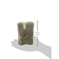 thumbnail image 2 of Wool Roving 12" .22oz-Medium Gray, 2 of 2