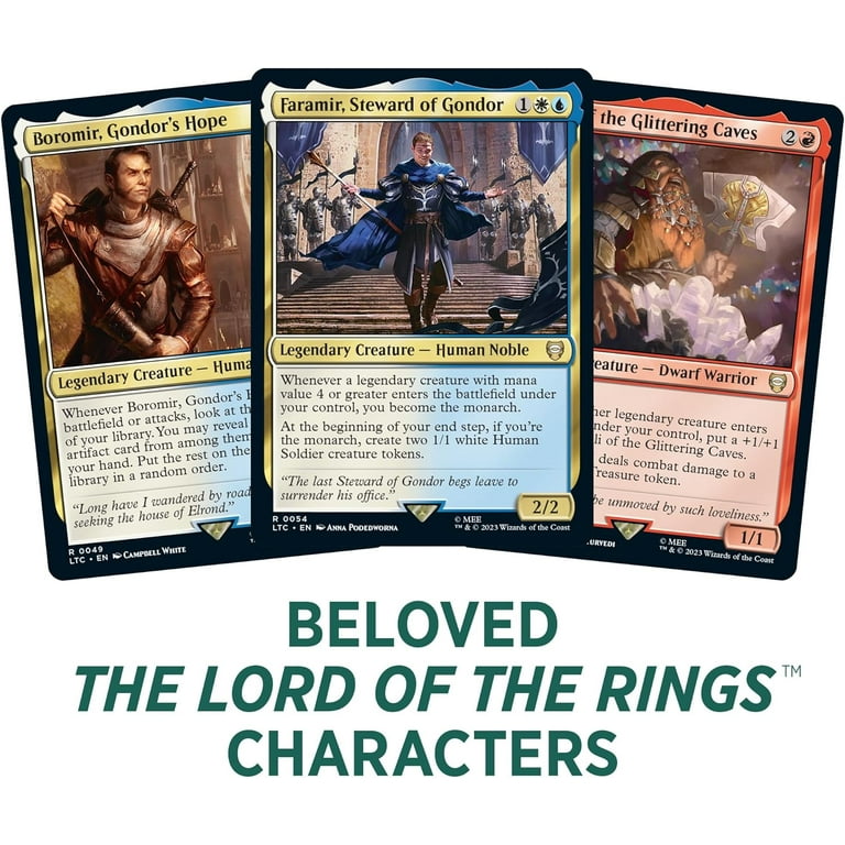 mtg lord of the rings commander decks review MTG: Lord of the Rings Tales of Middle-Earth Commander Decks (Set of 4