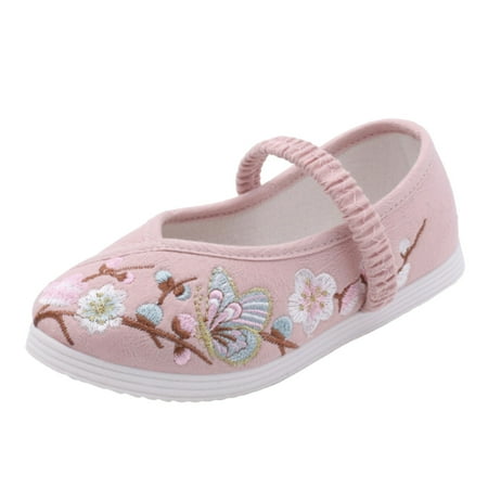 

Toddler Girl Pink Summer Flats 3 Years-3.5 Years