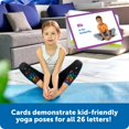 thumbnail image 4 of Learning Resources Alpha-Pose Letter Yoga Alphabet Flash Card Learning Toys for Toddlers Ages 4 and up, 4 of 8