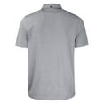thumbnail image 3 of Men's Cutter & Buck  Heather Black Boston College Eagles Forge Eco Heather Stripe Stretch Recycled Polo, 3 of 3