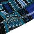 thumbnail image 4 of Unisex African Prints Dress Cotton Dashiki Shirt Ethnic Caftan yellow and blue, 4 of 6