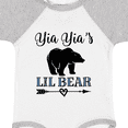 thumbnail image 4 of Inktastic Yia Yias Lil Bear Boys Grandson from Yiayia Boys Baby Bodysuit, 4 of 5
