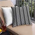 thumbnail image 2 of Ahgly Company Indoor Square Patterned Throw Pillow, 18 inch by 18 inch, 2 of 6