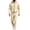 Beige, variant on Delconic Mens Hooded Tracksuit Set Full Zip Sweatshirt and Jogger Pants Multi Pocket Casual Athletic Two Piece Outfit Beige L