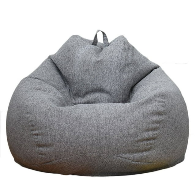 CUITING Solid Color Cloth Lazy Lounger Bean Bag Sack Chair Sofa Dust Cover Decoration