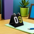 thumbnail image 4 of WEAVILUX Portable Flip Scoreboard Tabletop Score Keeper Made with Durable PP and PVC for Game Night and Competitions, 4 of 8