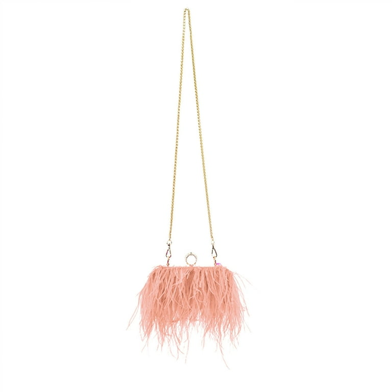 Topshop cheap feather bag