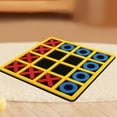 thumbnail image 3 of Tic Tac Toe Game, Noughts and Crosses Board, Portable Travel Puzzle, Educational Strategy Toy, Kids Brain Training, Family Indoor Playing Game, 3 of 5