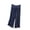 Blue, variant on Women's Capri Pajama Pants Plus Size Sleep Pants Casual High Waisted Drawstring Soft Capris Pants Loungewear