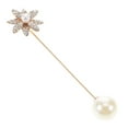 thumbnail image 6 of ibasenice hat Brooches and Pins for Women Brooch Pin Dainty Jewelry Rhinestone Golden 1Set for Women Weddings, 6 of 8