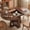 Walnut, variant on EDX 43.3″–59″ Extendable Round Dining Table for 4-8, Modern Oval Dining Table with Removable Leaves, Wooden Kitchen Table with Storage Shelf Base, Space Saving for Kitchen Living Room, Walnut