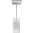 thumbnail image 3 of Ekena Millwork 2"W x 7"D x 7"H Bradford Steel Bracket, Hammered White, 3 of 11